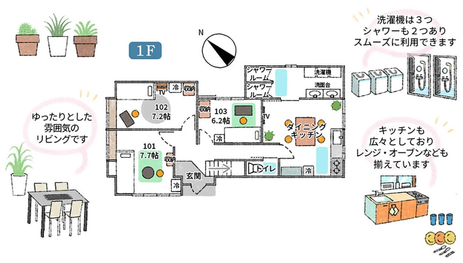 ソフィアハウス横浜 -女性専用シェアハウス- Sopfia House Yokohama For Women Only Shared House Hotel Luaran gambar
